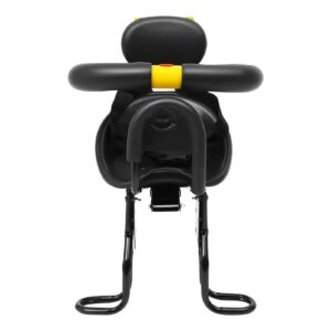 Siège vélo enfant avant — assise réglable 40 à 56 cm, pédales détachables